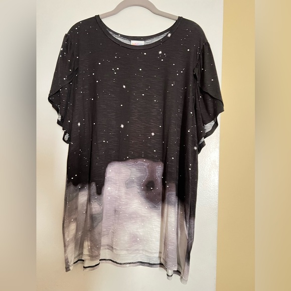 Lularoe Galaxy Top 2xl - Picture 1 of 2